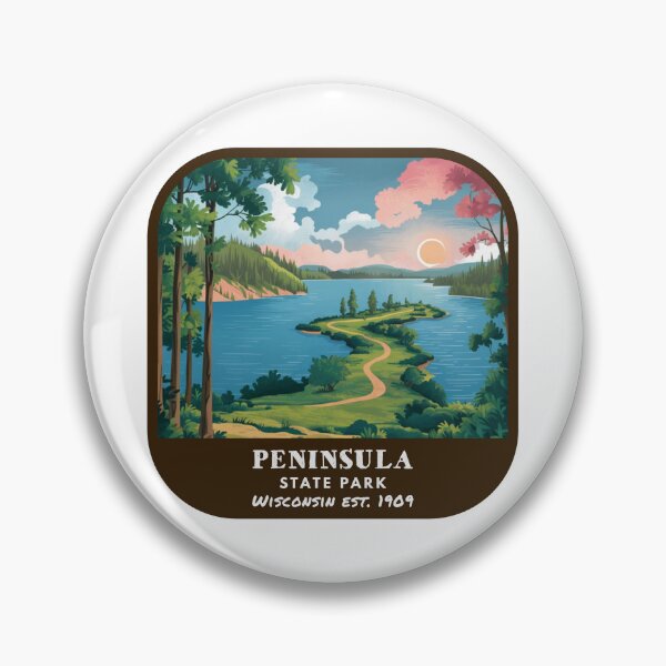 Item preview, Vintage Peninsula State Park (Wisconsin State Park) designed and sold by RabbitK.