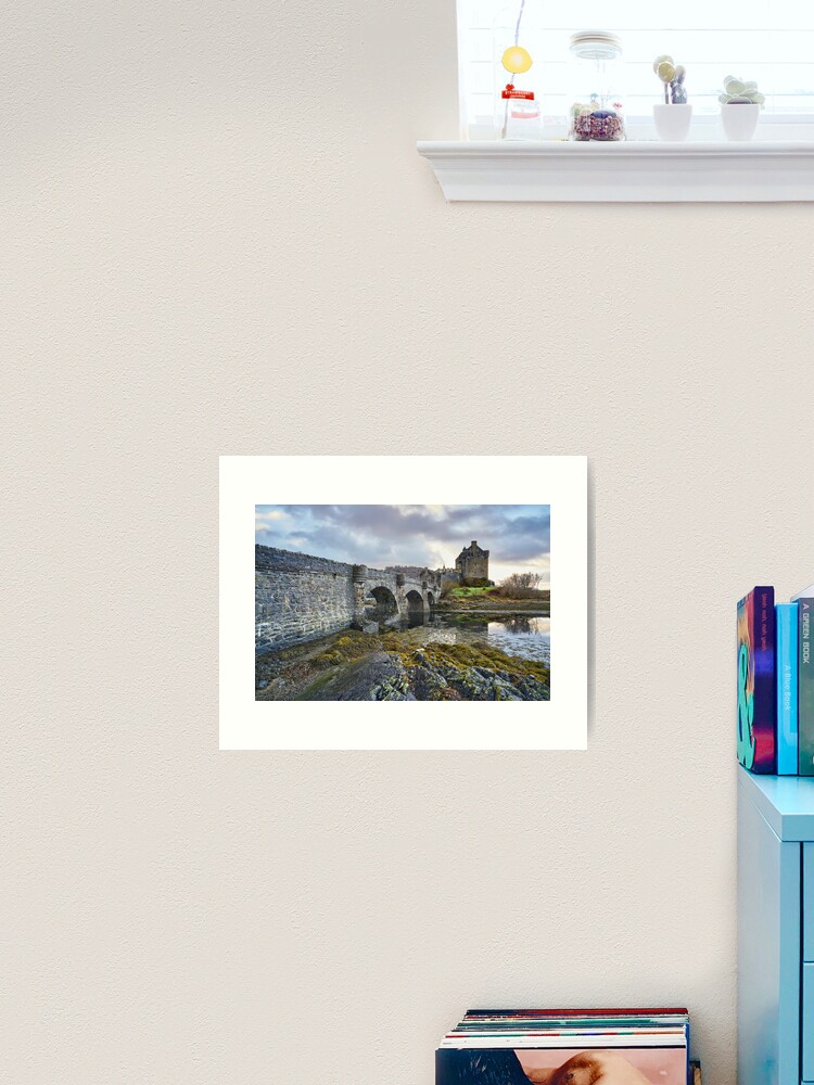 Thumbnail 1 of 3, Art Print, Eilean Donan Castle designed and sold by Theonebespoke.