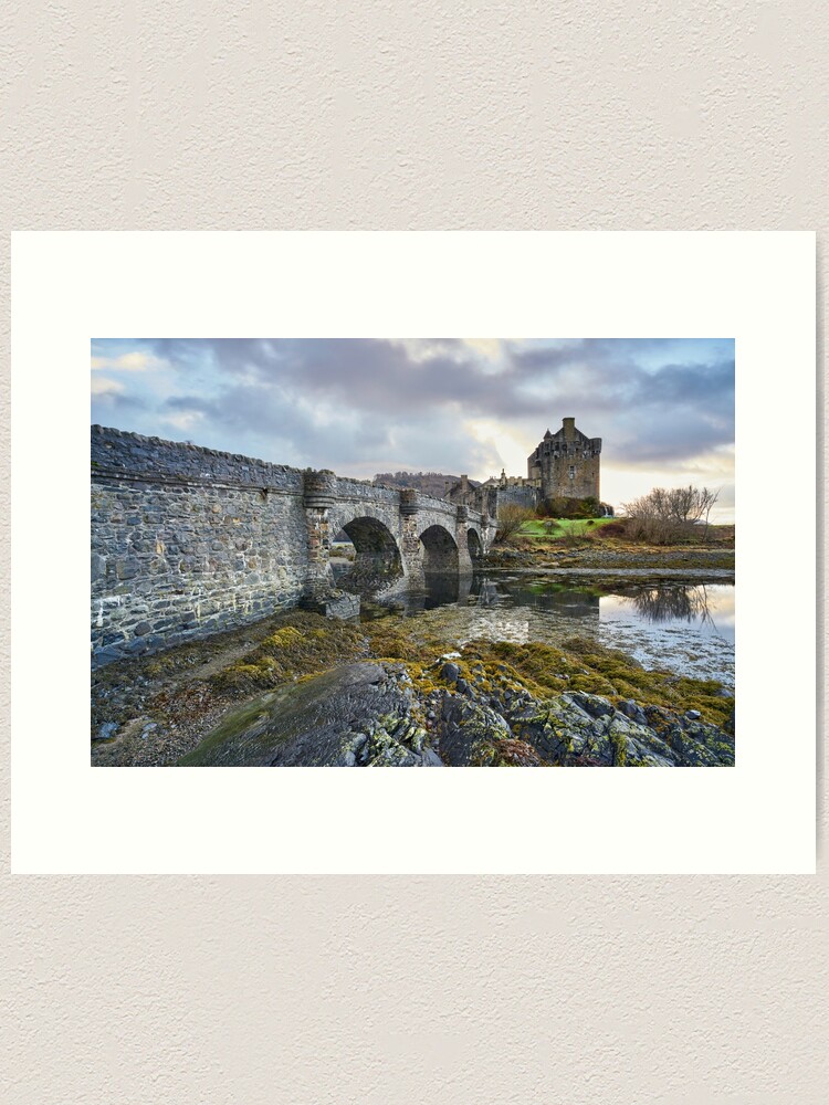 Thumbnail 2 of 3, Art Print, Eilean Donan Castle designed and sold by Theonebespoke.