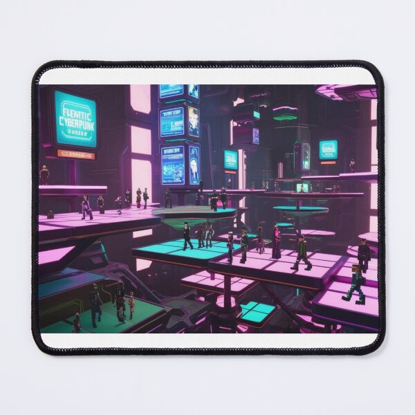 Item preview, Cyberpunk Cityscape designed and sold by StormArte.