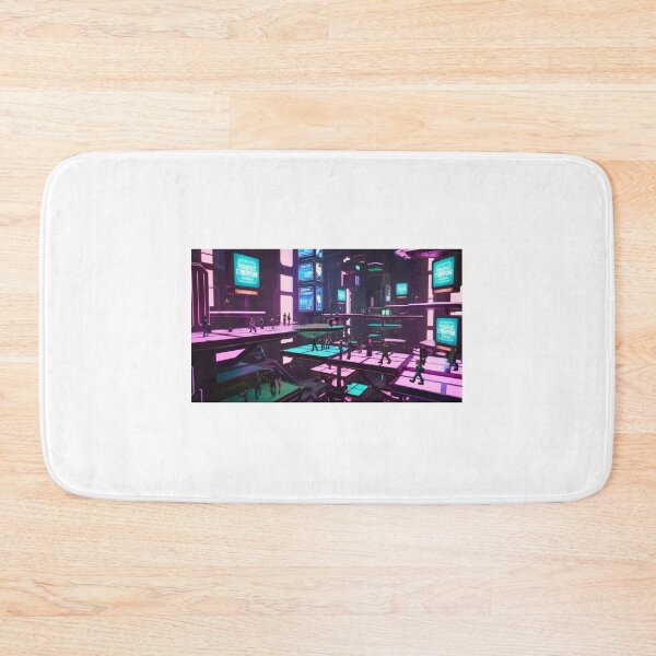 Item preview, Cyberpunk Cityscape designed and sold by StormArte.