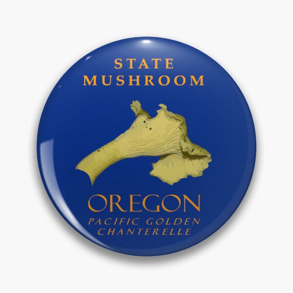 Item preview, Oregon Territory Mushroom Pacific Golden-Chanterelle designed and sold by taiche.