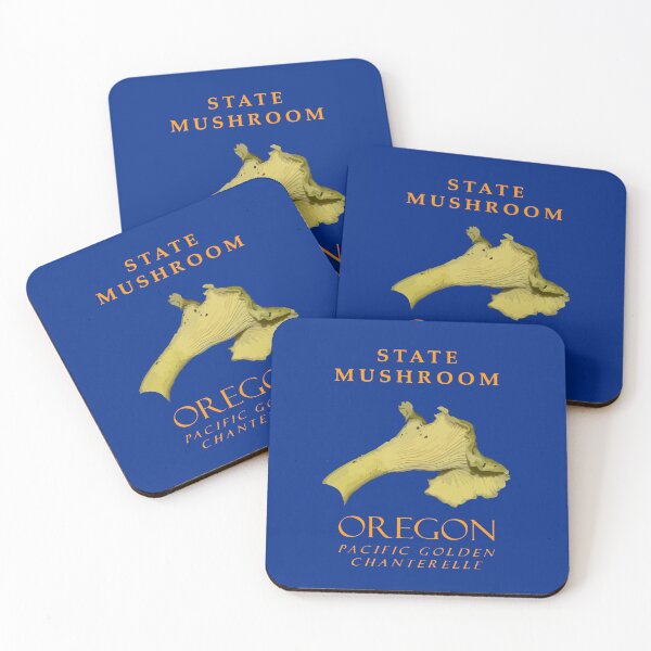 Item preview, Oregon Territory Mushroom Pacific Golden-Chanterelle designed and sold by taiche.