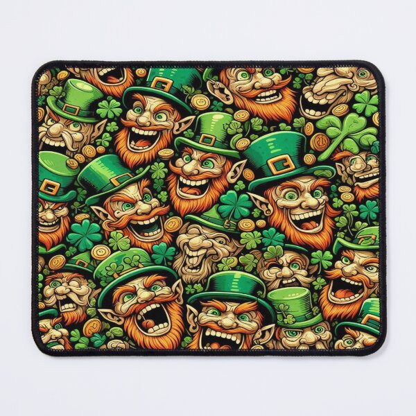 Item preview, Leprechaun Faces Premium Cool Trendy Best Gift designed and sold by Imaginarium of Chaos falcon88 .