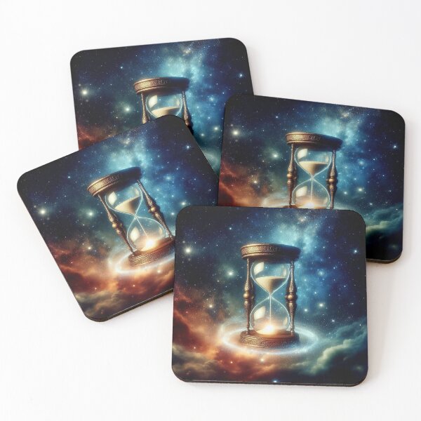 Item preview, hourglass and space designed and sold by Dogandesighn.