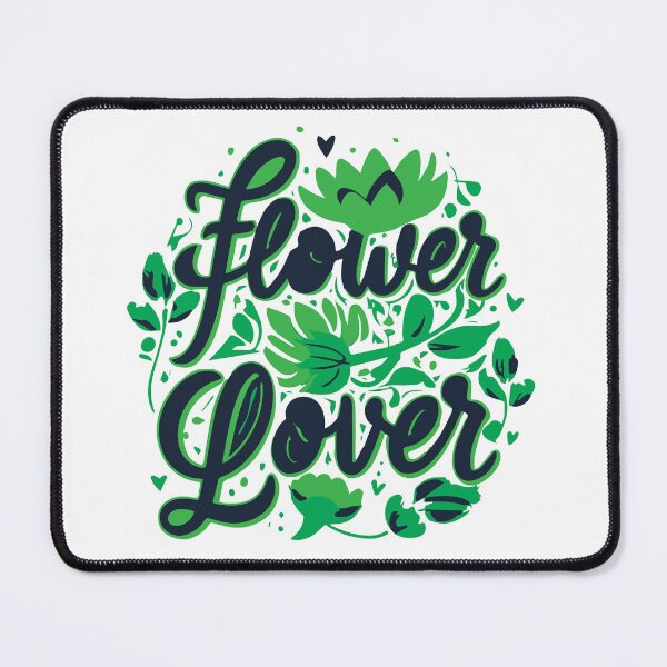 Item preview, Flower Lover Colorful Floral Design text Art designed and sold by feel-free-store.