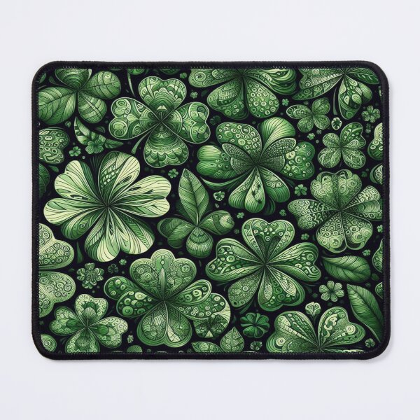 Item preview, Textured Clovers Premium Cool Trendy Best Gift designed and sold by Imaginarium of Chaos falcon88 .
