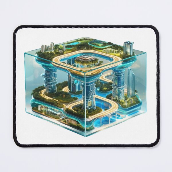 Item preview, Utopian Smart City designed and sold by StormArte.