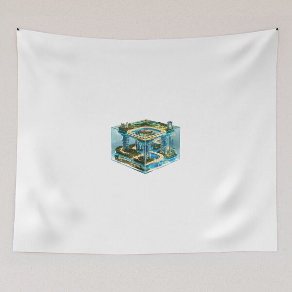 Item preview, Utopian Smart City designed and sold by StormArte.