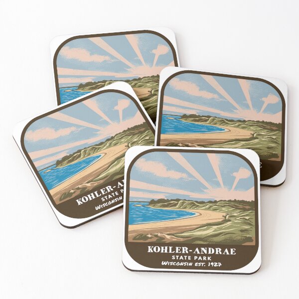 Item preview, Vintage Kohler-Andrae State Park (Wisconsin State Park) designed and sold by RabbitK.