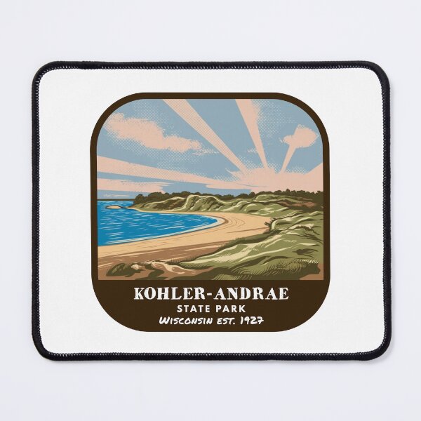 Item preview, Vintage Kohler-Andrae State Park (Wisconsin State Park) designed and sold by RabbitK.