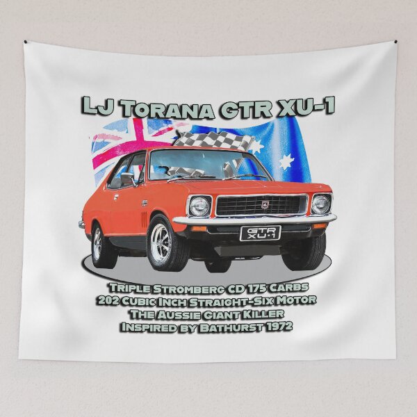 Item preview, LJ Torana GTR XU-1 – The Aussie Giant Killer (White Background) designed and sold by Michael van der Hoorn.