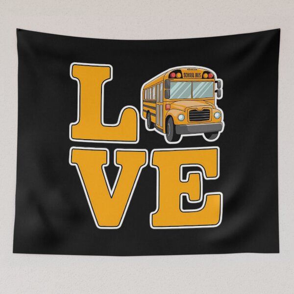 Item preview, Love School Bus Driver Schoolbus Busdriver designed and sold by tearbytea.