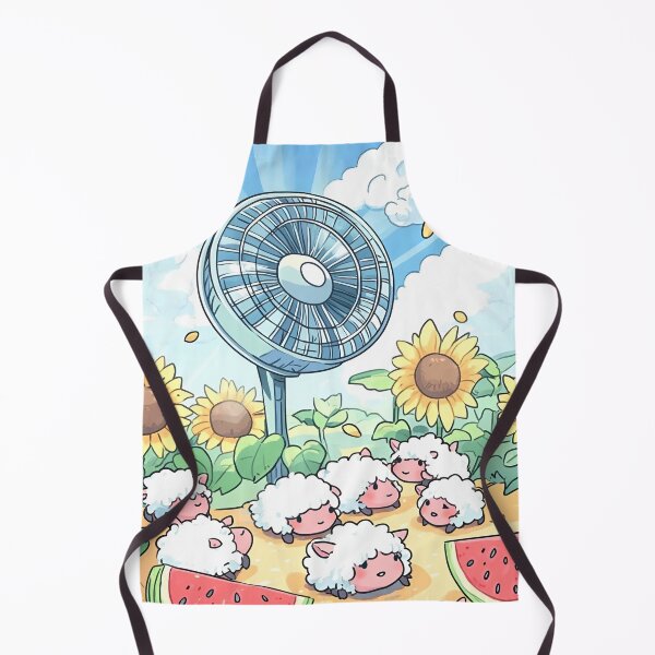 Item preview, Summer Breeze & Fluffy Sheep designed and sold by jinwooo.