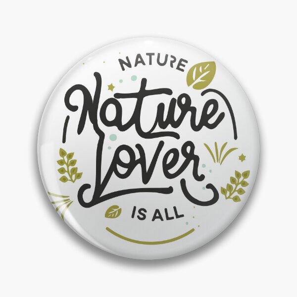 Item preview, Nature Lover Nature Is All Green Text Art designed and sold by feel-free-store.