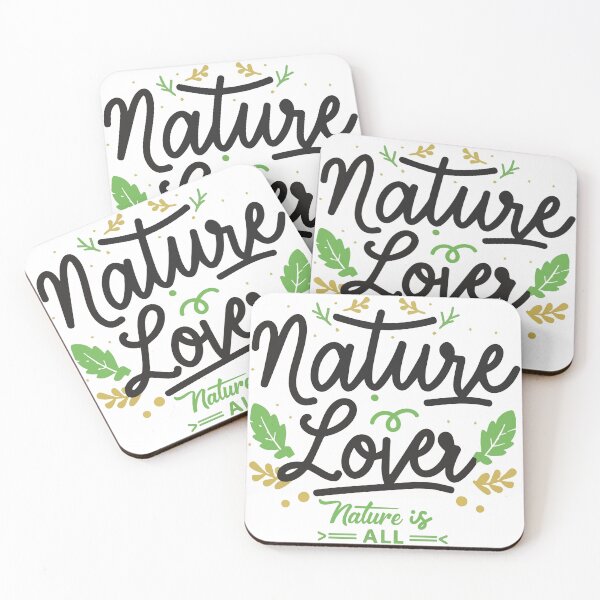 Item preview, Nature Lover Nature Is All Green Text Art designed and sold by feel-free-store.