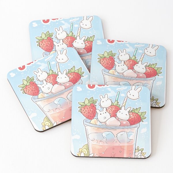 Item preview, Strawberry Bunny Juice designed and sold by jinwooo.