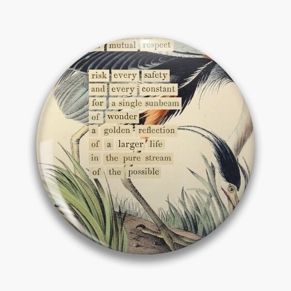 Item preview, Bird Divination: Great blue Heron (almanacofbirds.org) designed and sold by mariapopova.