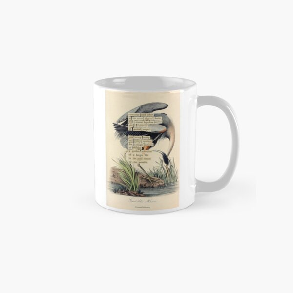 Item preview, Bird Divination: Great blue Heron (almanacofbirds.org) designed and sold by mariapopova.