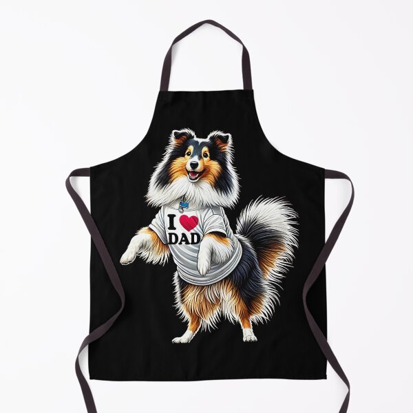 Item preview, Shetland Sheepdog Dad I Love Dad Shetland Sheepdog Lover designed and sold by Kimberley King Art King Art.