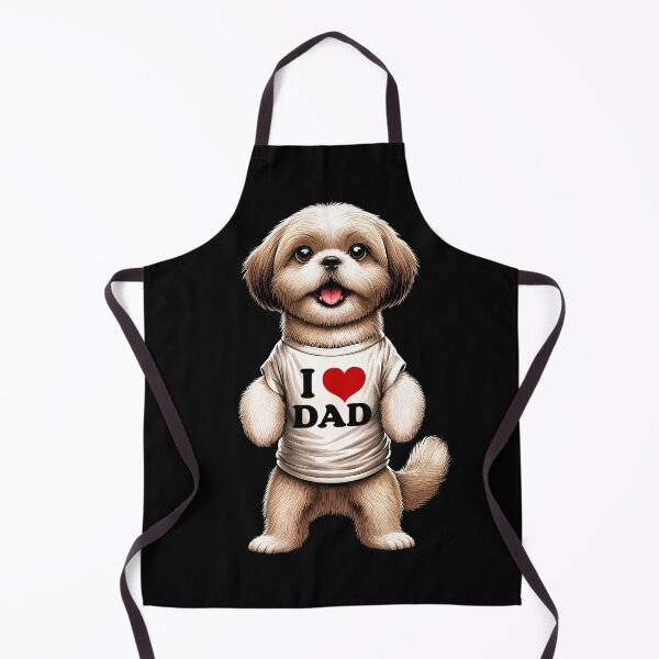 Item preview, Shih Tzu Dad I Love Dad Shih Tzu Lover designed and sold by Kimberley King Art King Art.