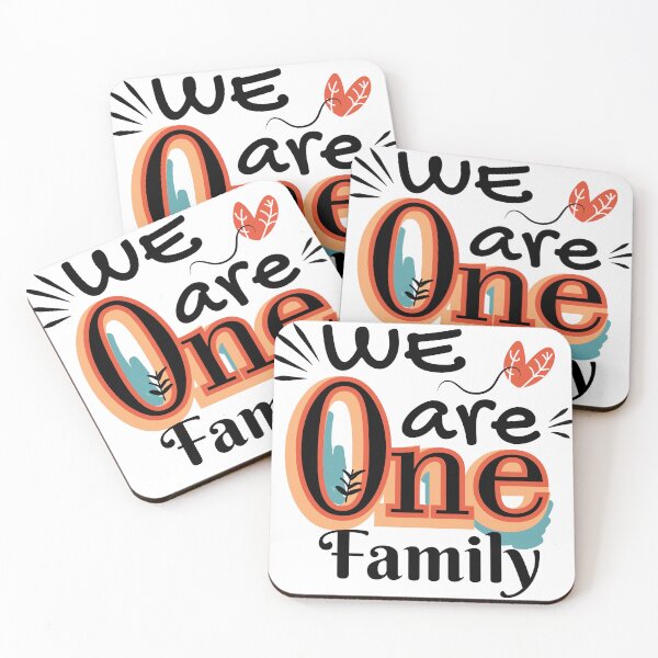 Item preview, ? We Are One Family – Colorful Unity Tee ? designed and sold by feel-free-store.