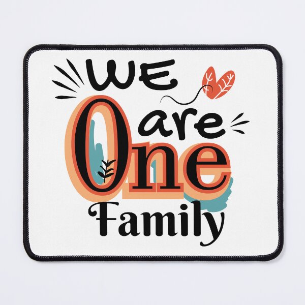 Item preview, ? We Are One Family – Colorful Unity Tee ? designed and sold by feel-free-store.