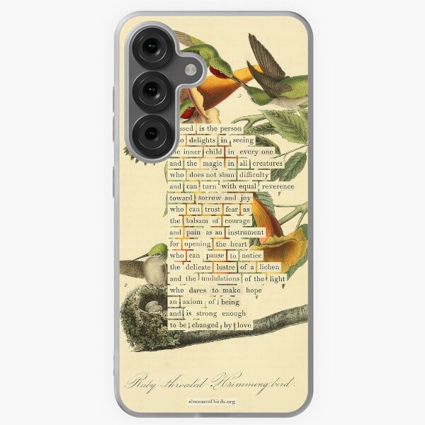 Item preview, Bird Divination: Ruby throated Hummingbird (almanacofbirds.org) designed and sold by mariapopova.