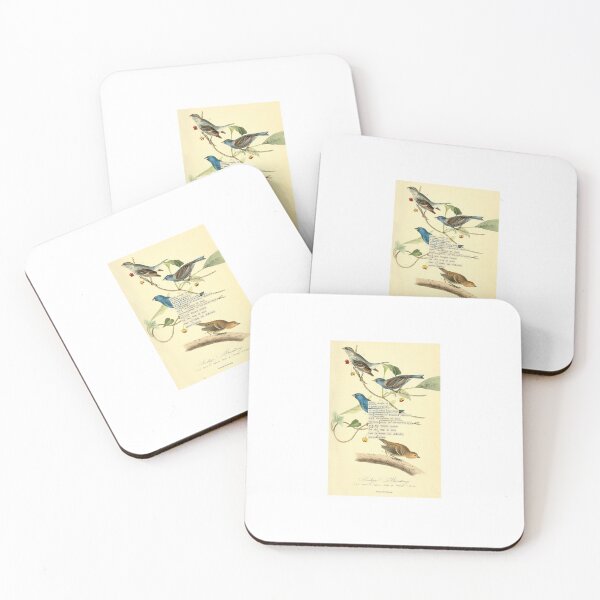 Item preview, Bird Divination: Indigo Bunting (almanacofbirds.org) designed and sold by mariapopova.