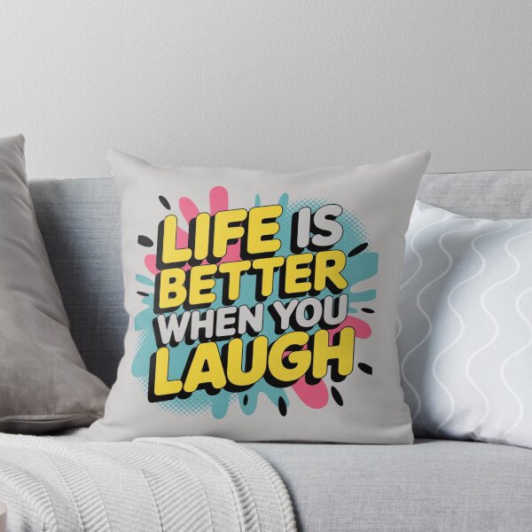 Item preview, Life Is Better When You Laugh, Joy, Humor, Stress Reduction, Fullfillment designed and sold by Right-UR.