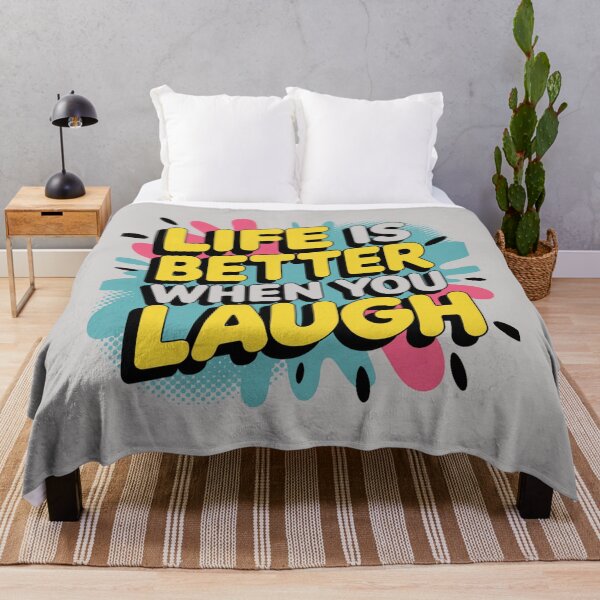 Item preview, Life Is Better When You Laugh, Joy, Humor, Stress Reduction, Fullfillment designed and sold by johnnie2749.