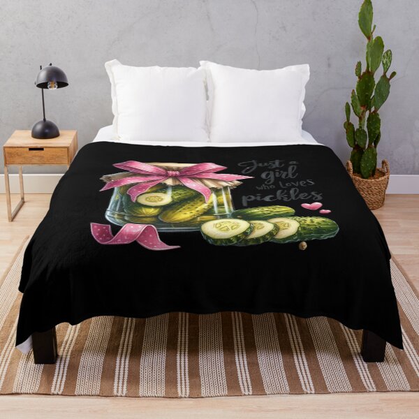 Artikelvorschau, Nur ein Mädchen, das Pickles liebt Shirt, Pickle Liebhaber Geschenk Shirt, entworfen und verkauft von chipmuckdesignn.
