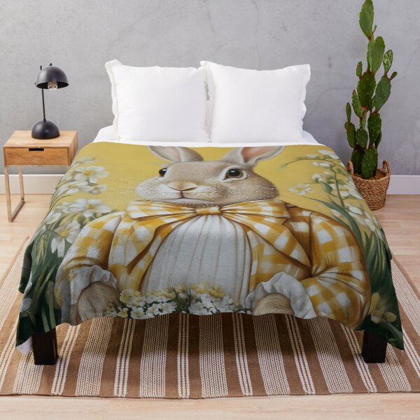 Item preview, Charming Springtime Bunny Portrait designed and sold by junkydotcom.