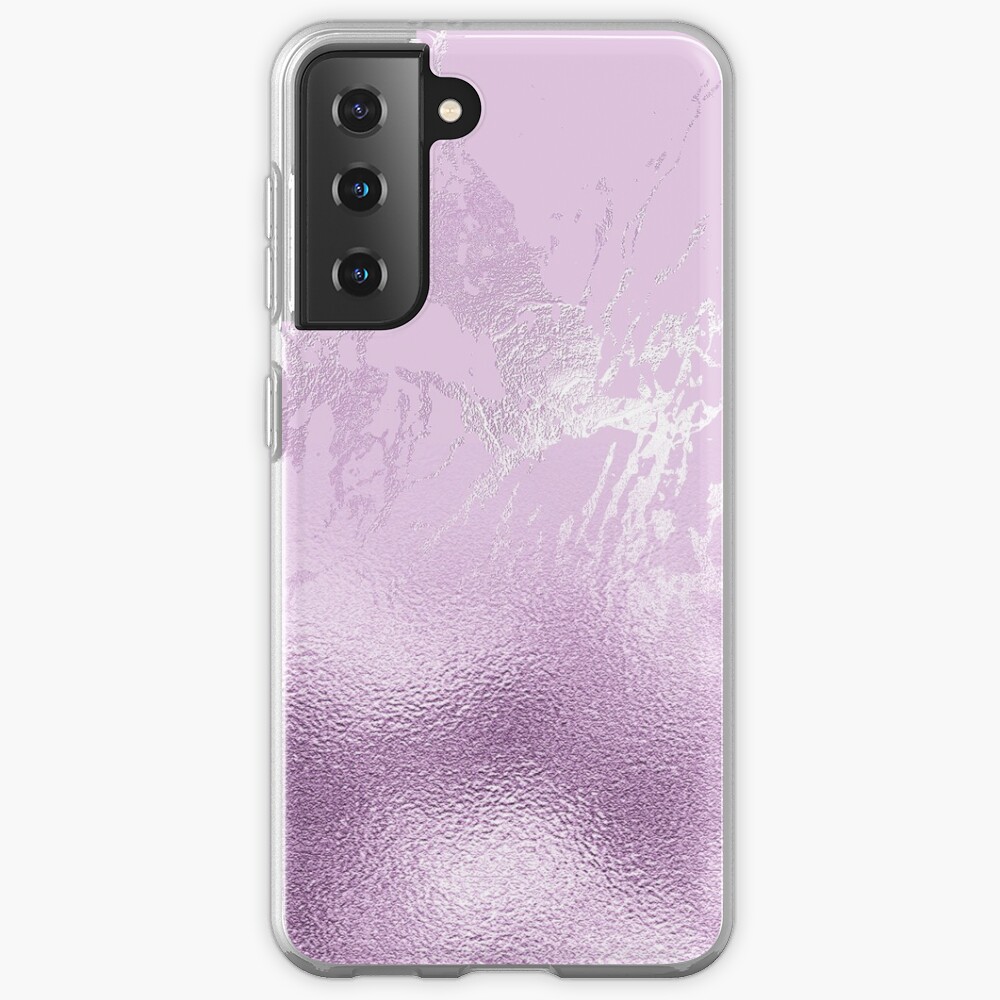 Purple Glamour Glitter and Marble Case & Skin for Samsung Galaxy
