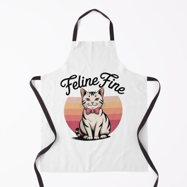 Artikelvorschau, Feline Fine – Retro Sunset Cat entworfen und verkauft von MrERNST.