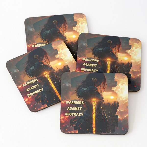 Item preview, Warriors Against Idiocracy designed and sold by TheCleverSkull.