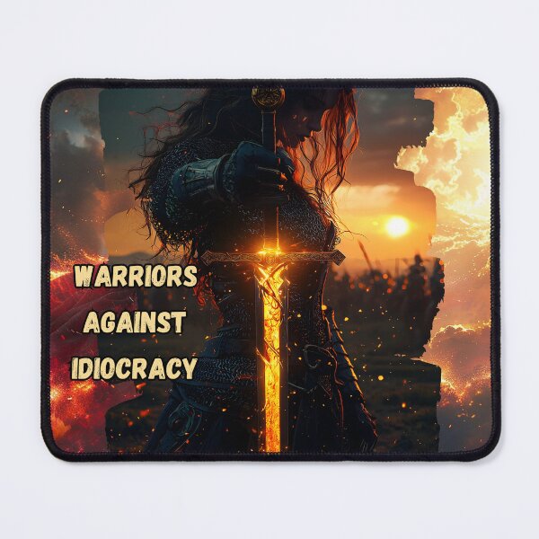 Item preview, Warriors Against Idiocracy designed and sold by TheCleverSkull.