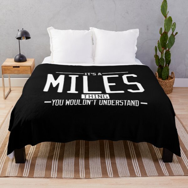 Item preview, It's a Miles thing funny last name family reunion personalized gift designed and sold by 9X FR.