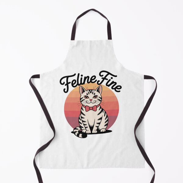 Artikelvorschau, Feline Fine – Retro Sunset Cat entworfen und verkauft von MrERNST.