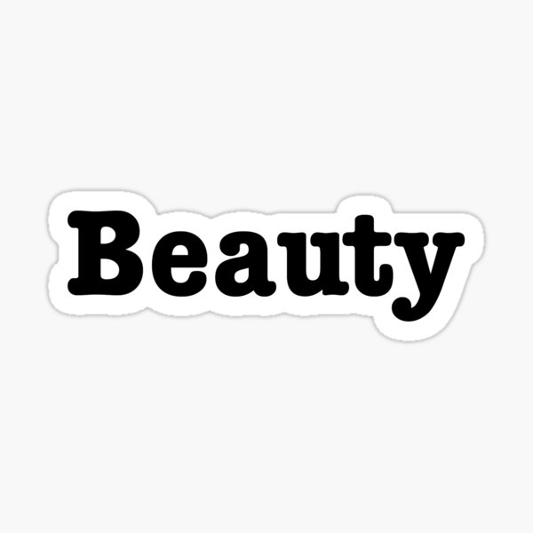 Beauty Sticker