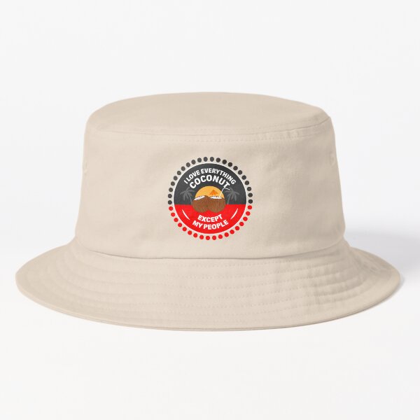Vista previa del artículo con la obra «Me encanta todo lo que sea de coco, excepto mi gente.», diseñado y vendido por LocalFamous.