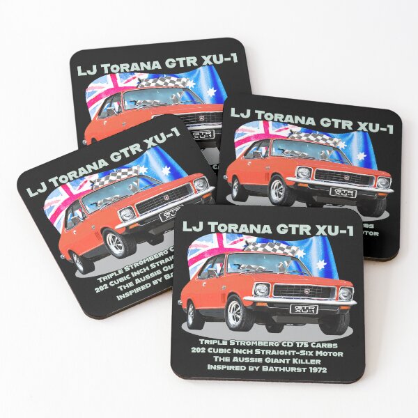 Item preview, LJ Torana GTR XU-1 – The Aussie Giant Killer (Black Background) designed and sold by Michael van der Hoorn.
