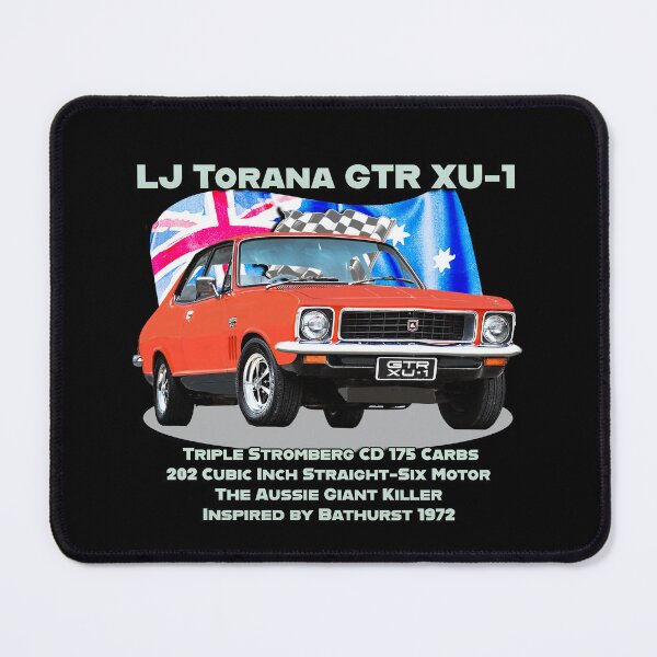 Item preview, LJ Torana GTR XU-1 – The Aussie Giant Killer (Black Background) designed and sold by Michael van der Hoorn.