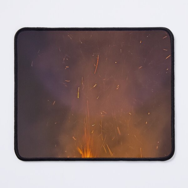 Item preview, A vibrant bonfire scene at night, with the flames and sparks illuminating the surroundings designed and sold by BARTISTA DESIGN.