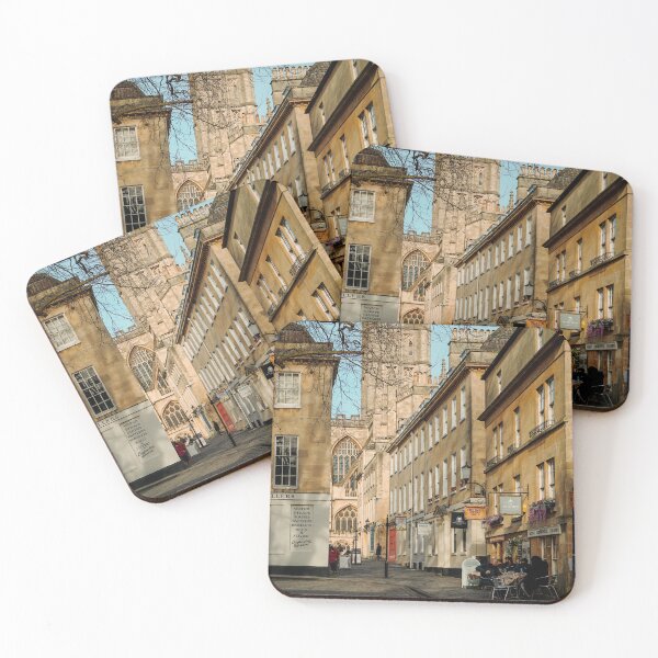 Item preview, Photography of Abbey Green and Bath Abbey in cotswold city Bath, somerset, UK  designed and sold by Rowena Ko.