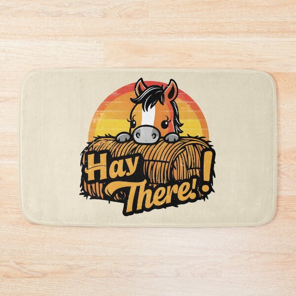 Item preview, Hay There! – Funny Horse Pun Design designed and sold by Jollys-ArtShop.