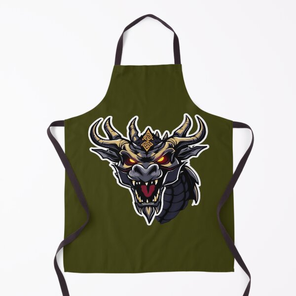 Item preview, A dragon's head roaring fiercely designed and sold by Dakson Design - Fantasy Art.
