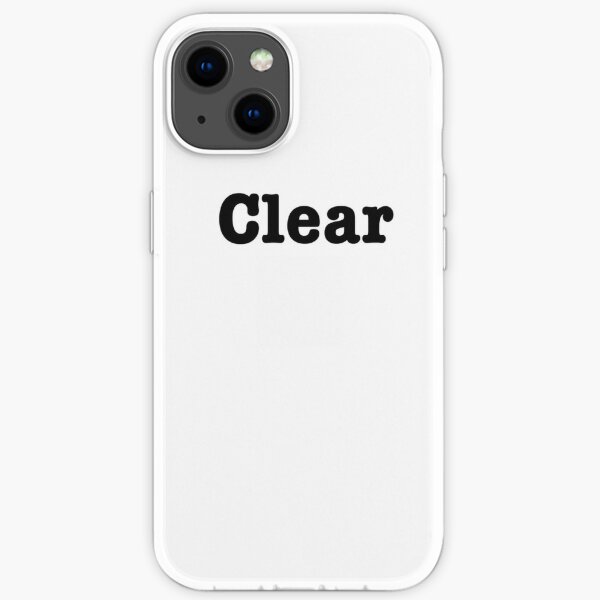 Clear iPhone Soft Case