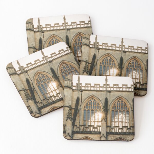 Item preview, Photography of sunlight through Bath Abbey window in early morning cotswold city Bath, somerset, UK  designed and sold by Rowena Ko.