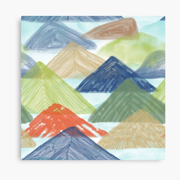 Item preview, Colorful Mountains designed and sold by Z&C.